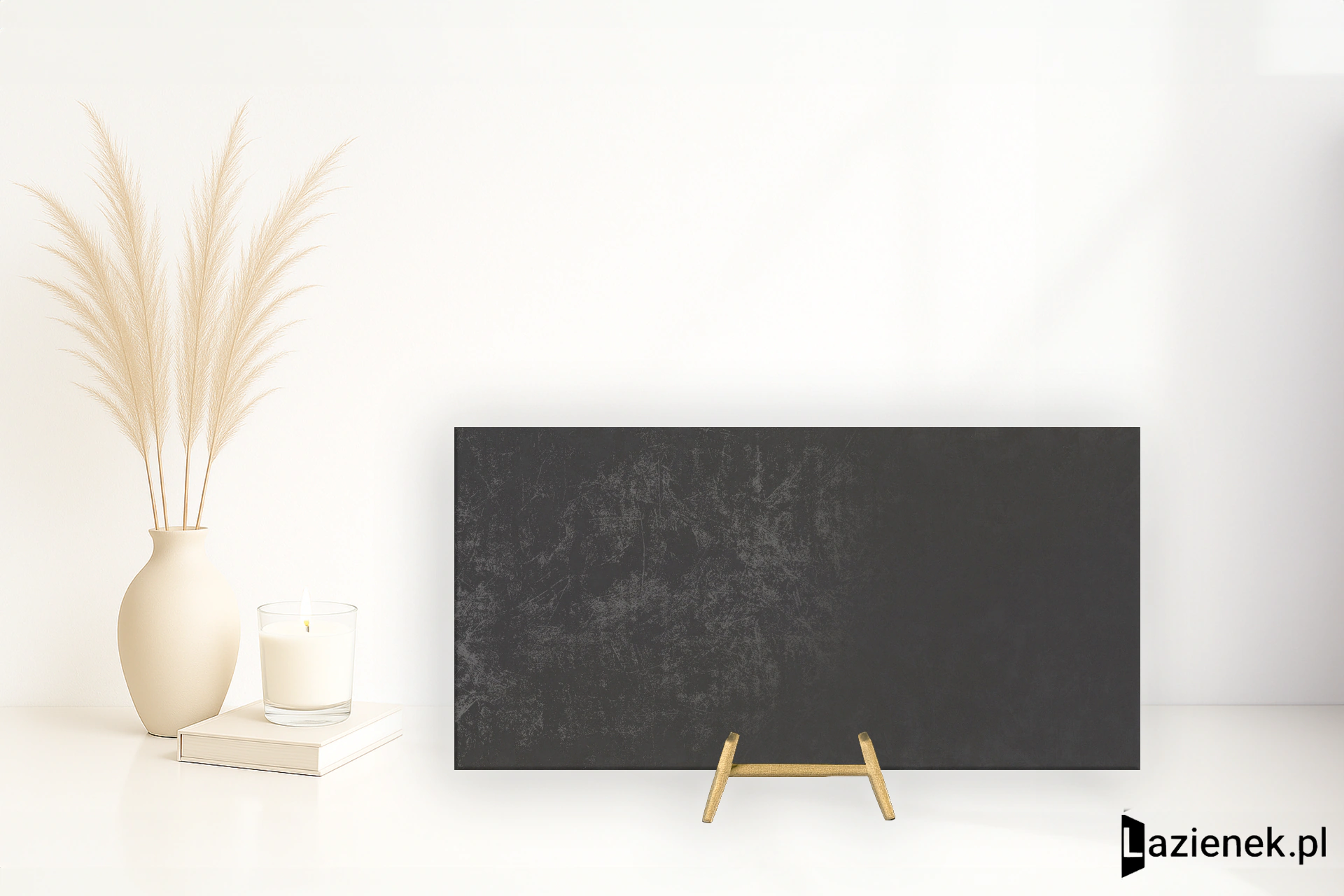 Casalgrande Padana Resina Black połaczenie mat-poler 60x120 cm gr. 9 mm - płytka rektyfikowana/10720023